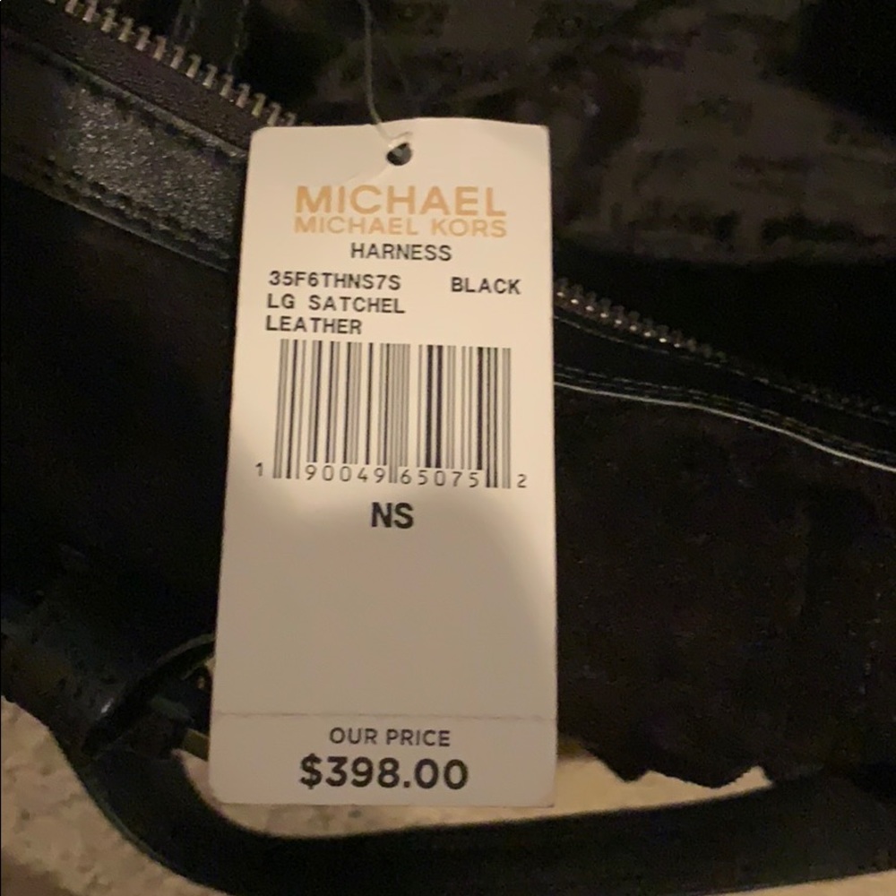 Michael Kors Suede and Leather Handbag - Picture 6 of 7